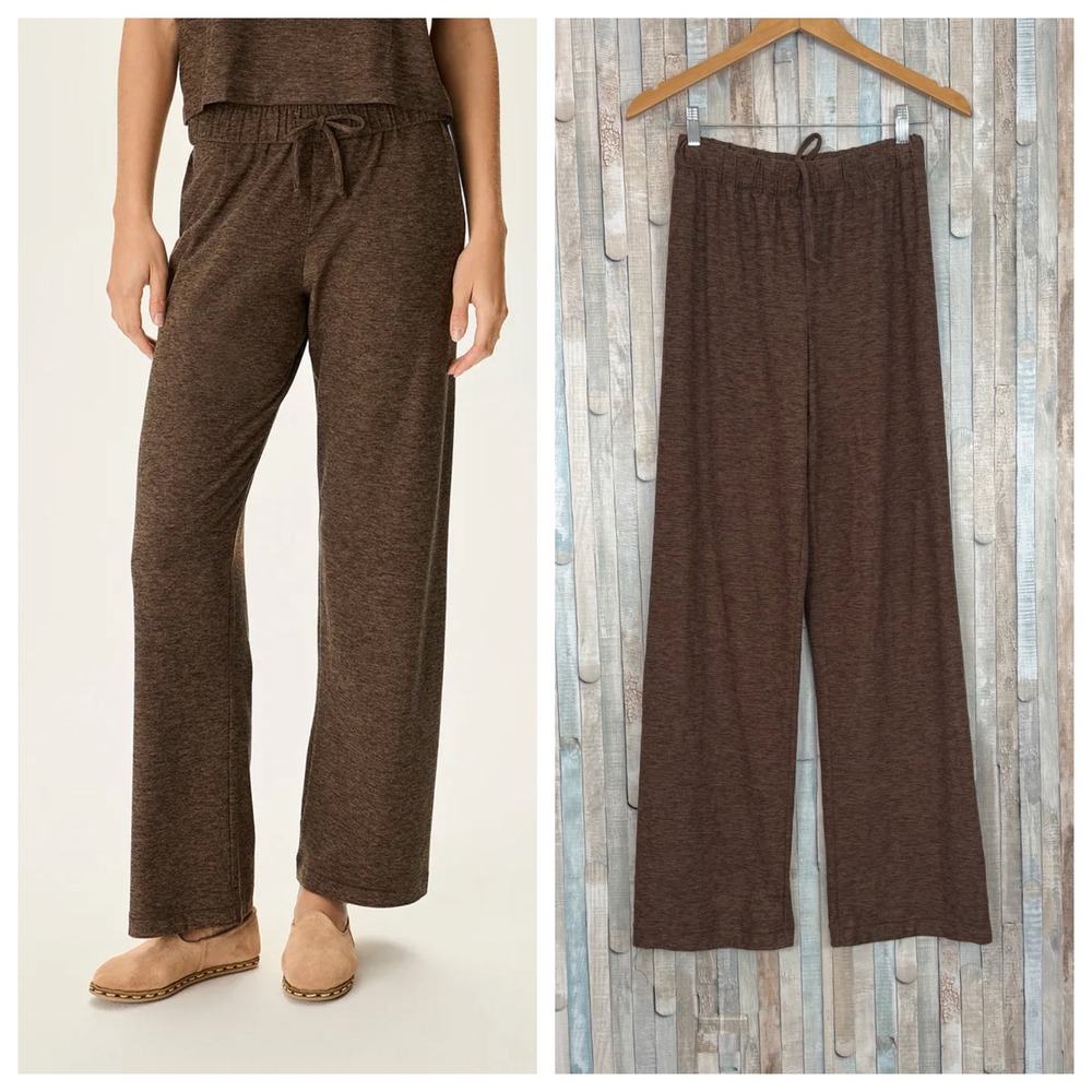 Outdoor Voices XXS Cloudknit Wide Leg Pants Soft High Rise Pullโ On Waist Lounge